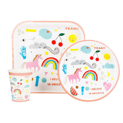 10 sets Disposable Tableware Unicorn Party Supplies - Well Pick Review