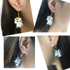 Cute Fluffy Unicorn Earrings