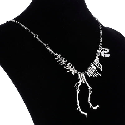 T-Rex Skeleton Dinosaur Necklace