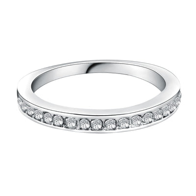 Silver Plated Wedding Ring