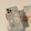 Space Duck Leather iPhone Case