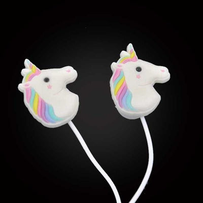 Rainbow Color Unicorn Earphone
