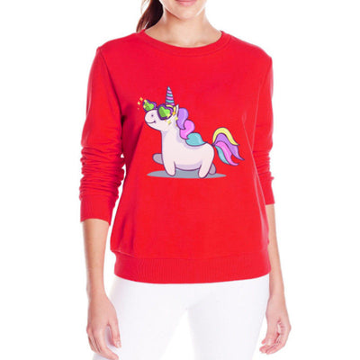 Unicorn Fleece Sweatshirt