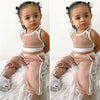 Baby Girl Crop Top/Pants Set