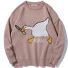 Murderer Duck Knitted Sweater