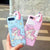 3D Pink Unicorn Hard Phone Case