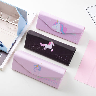 Foldable Unicorn Flamingo Glasses Box
