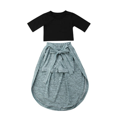 Trendy Baby Girl Clothing Set