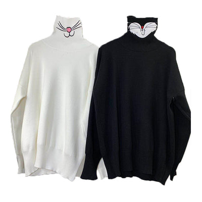 Cat Turtleneck Sweater - Well Pick Review
