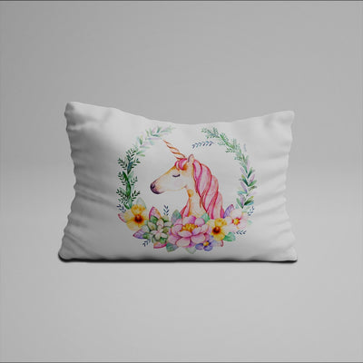 Unicorn Lady White Bedding Set
