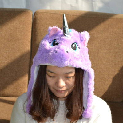Plush Unicorn Hat