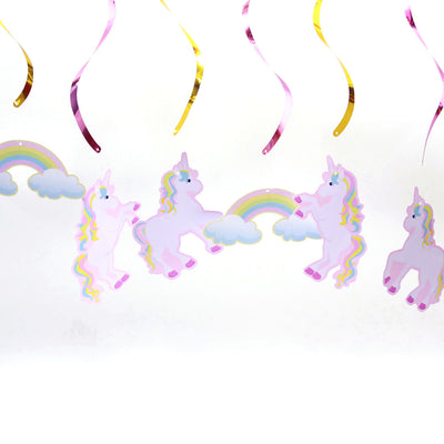 Unicorn Hanging Swirl Party Supplies