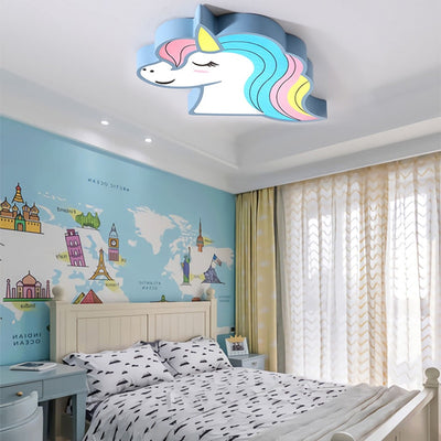 Colorful Unicorn Ceiling Lamp