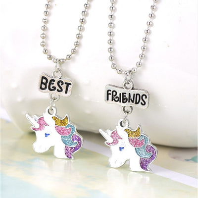 Unicorn Best Friends Necklaces