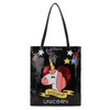 Sequins Unicorn Star Tote Bag