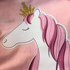 Crown Unicorn Long Sleeve Tutu Dress
