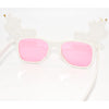 Pink Lens Unicorn Sunglasses