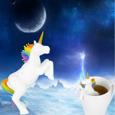 White Unicorn Tea Diffuser