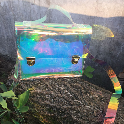 Hologram Transparent Summer Beach Shoulder Bag
