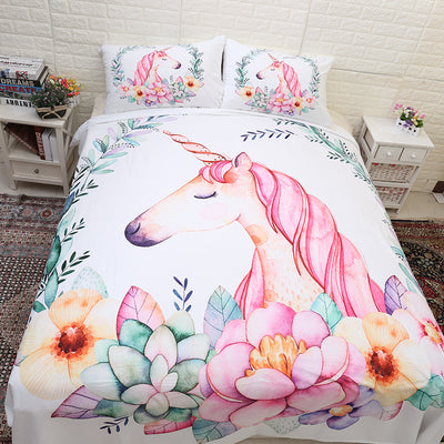 Unicorn Lady™ Bedding Set