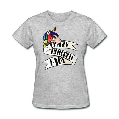Crazy Unicorn Lady Graphic T-Shirt - Well Pick Review