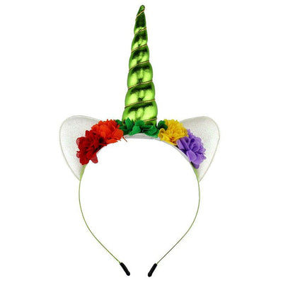 Glitter Metallic Unicorn Horn Headband