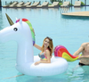 Inflatable Unicorn Swimming Ring Pool Float