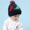 Knitted Dinosaur Kid Beanie Hat