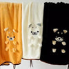 Shiba Inu Flannel Blanket