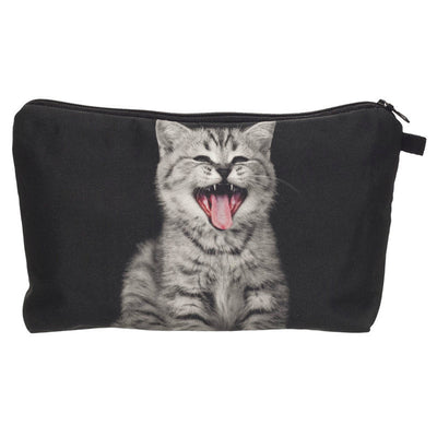New Arrival Lovely Funny Cat Makeup Bag