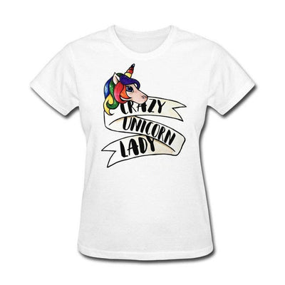 Crazy Unicorn Lady Graphic T-Shirt - Well Pick Review