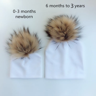 Fluffy Baby Cotton Hat