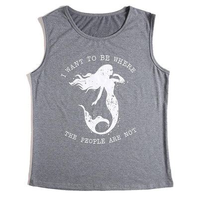 Mermaid Sleeveless T-shirt