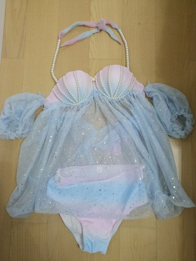 Mermaid Pearl Swimsuit Set