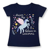Kids Girl Colorful Unicorn T-shirt