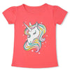 Kids Girl Colorful Unicorn T-shirt