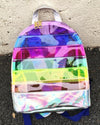 Rainbow Transparent Hologram Backpack