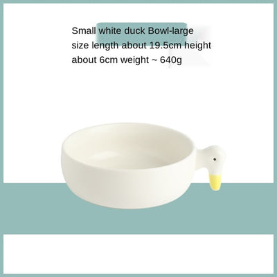 White Duck Ceramic Tableware
