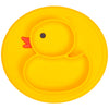 Colorful Duck Silicone Baby Plate
