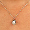 Pearl In Shell Necklace