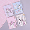 Cartoon Unicorn Mini Notebook & Pen Set