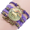 Leather Unicorn Bracelet - Collections