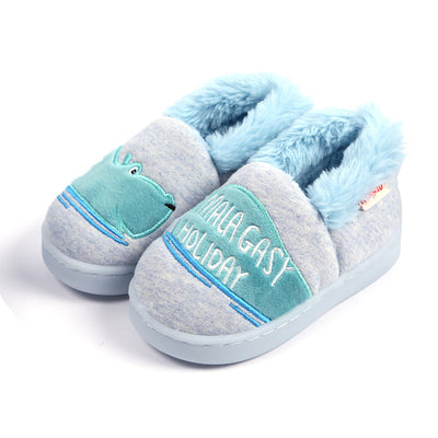Embroidery Unicorn Baby Slippers