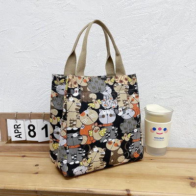 Cute Cat Pattern Bag