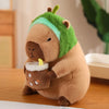Cosplay Capybara Bubble Tea Stuffed Toy