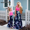 Floral Mom and daughter dress