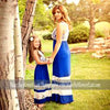 Matching Mom & Daughter Long Dress