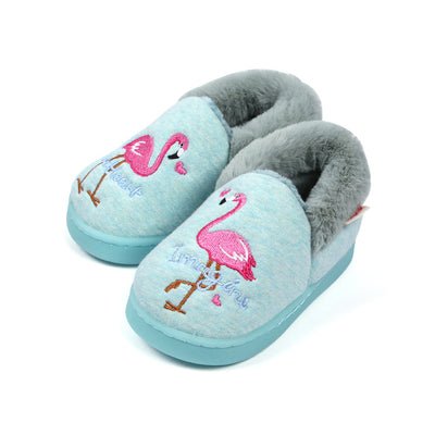 Embroidery Unicorn Baby Slippers