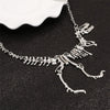 T-Rex Skeleton Dinosaur Necklace
