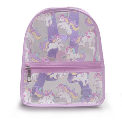 Transparent Cute Unicorn Backpack